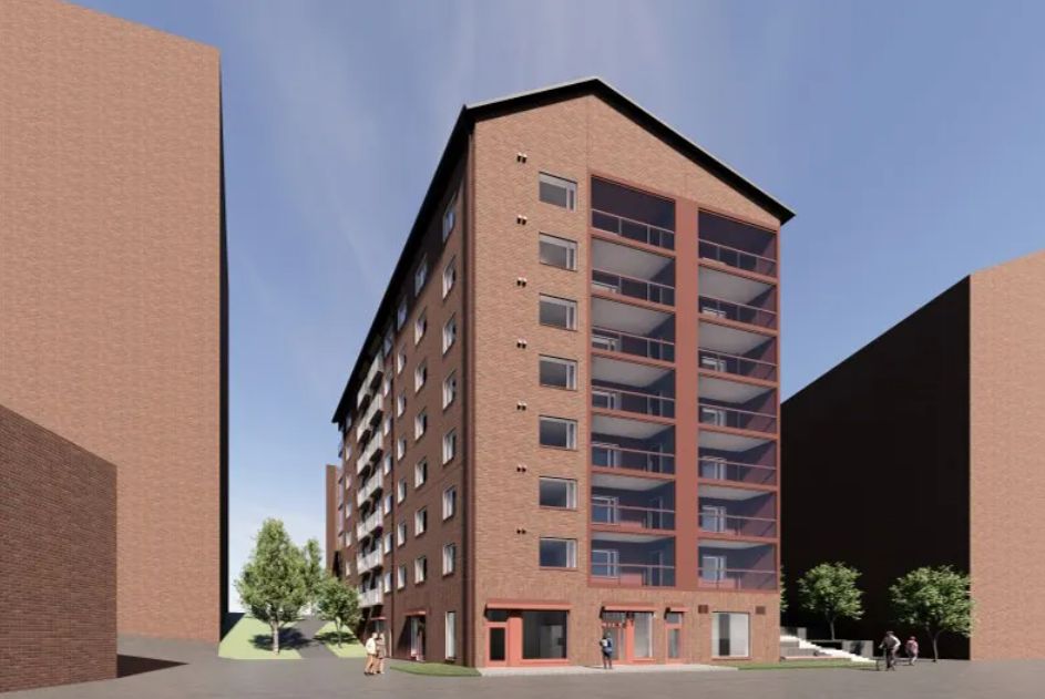 Julkisivu konseptikuva