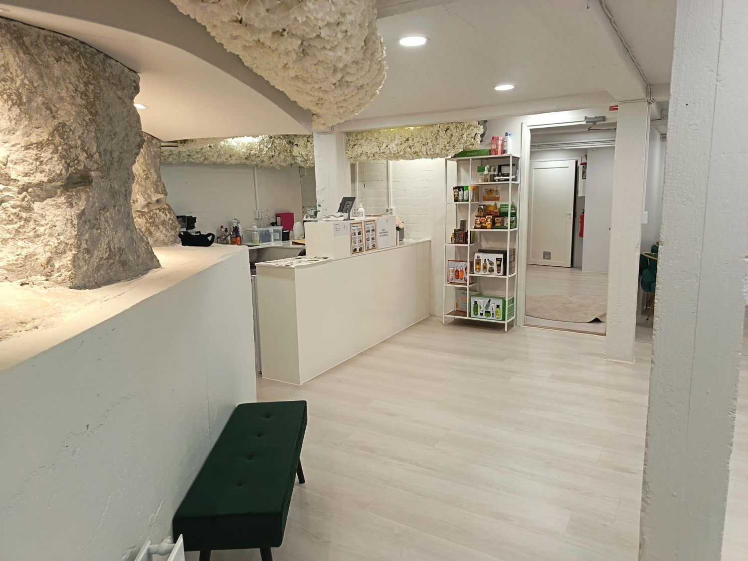 Kylpylän vastaanottotila