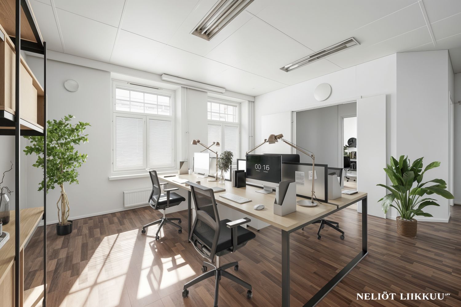 Avara, hyväpohjainen toimistotila keskeisellä paikalla Fleminginkadun ja Aleksis Kiven kadun kulmassa, katutasossa. Isot ikkunat, tehokas huonejako ilman hukkaneliöitä. Huonekorkeus lähes 3 metriä. Sijainti rauhallisen Aleksis Kiven kadun varrella, ratikkapysäkki 50 m päässä Fleminginkadulla....