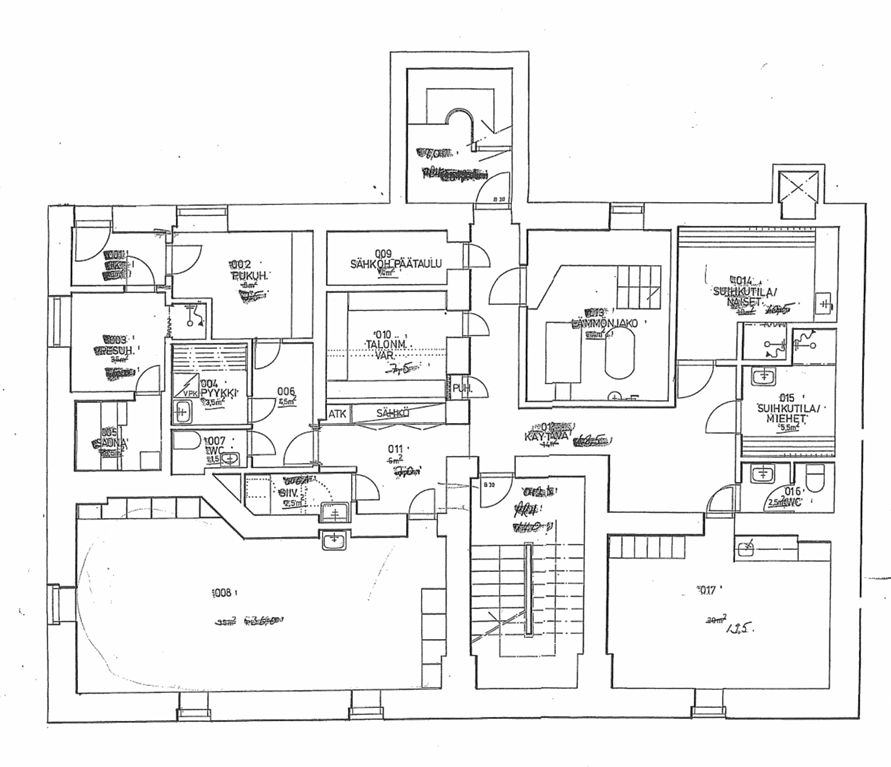 Pohjakuva kellarikerros