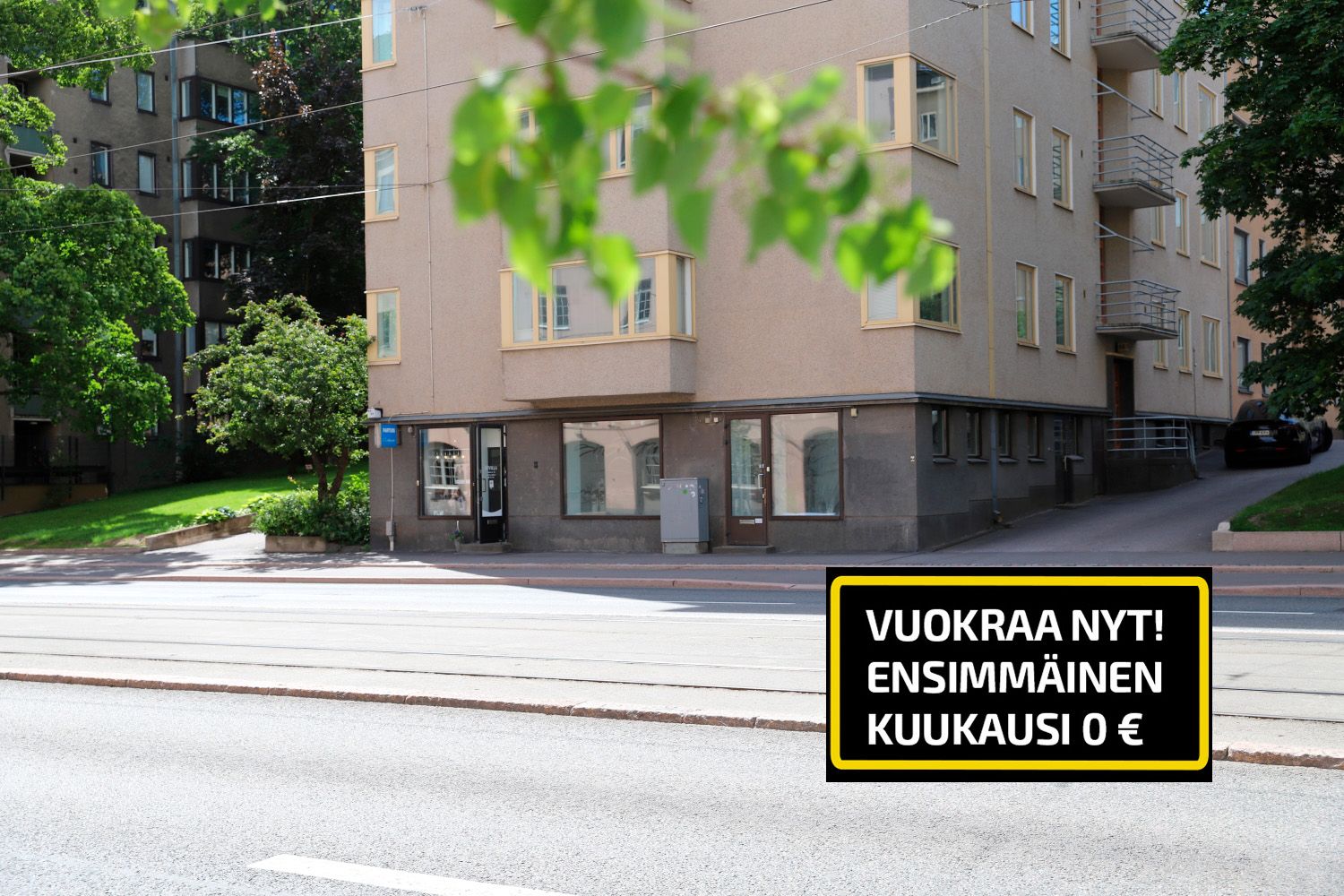 Vuokrataan liike-/vastaanotto tai työ-/toimistotila Helsingissä! 