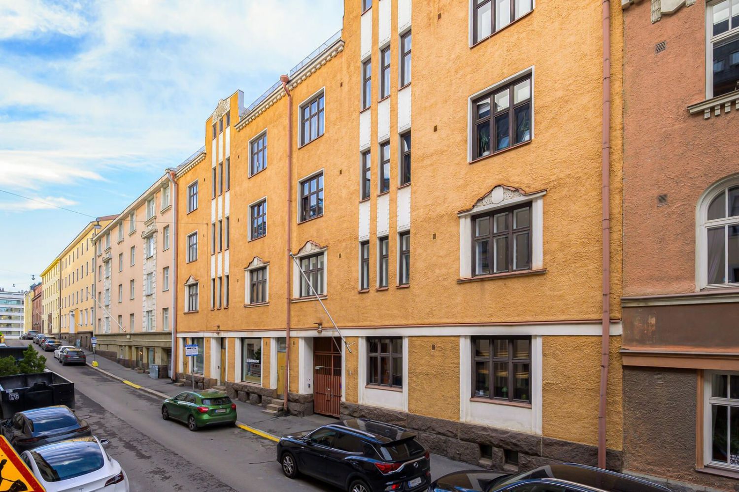 Lämmin varasto Jääkärinkadulla /kellarikrs