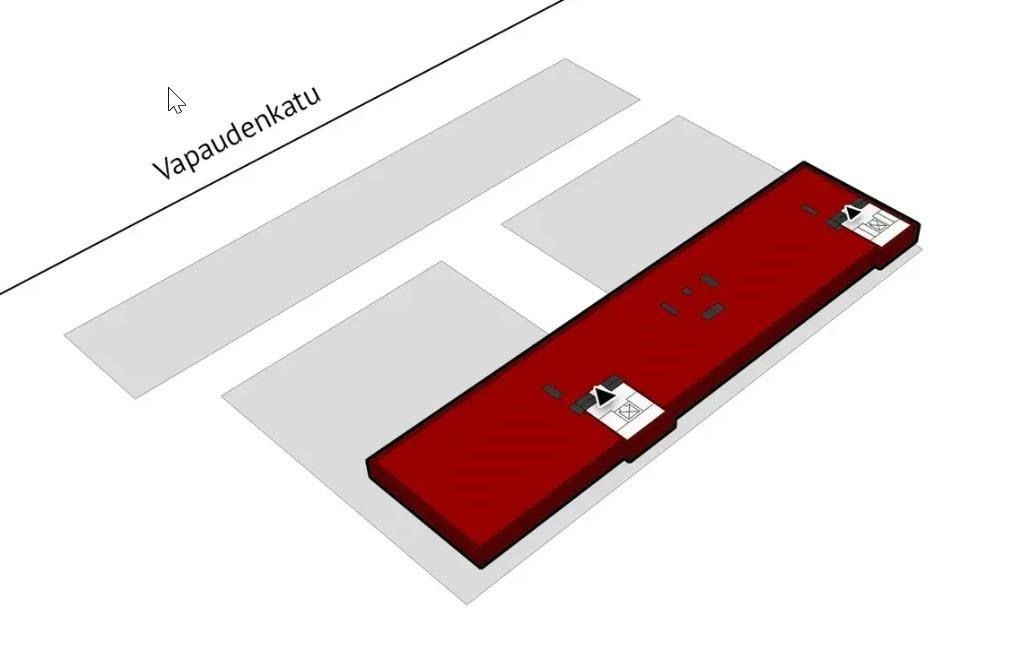 801 m2 sijainti talossa