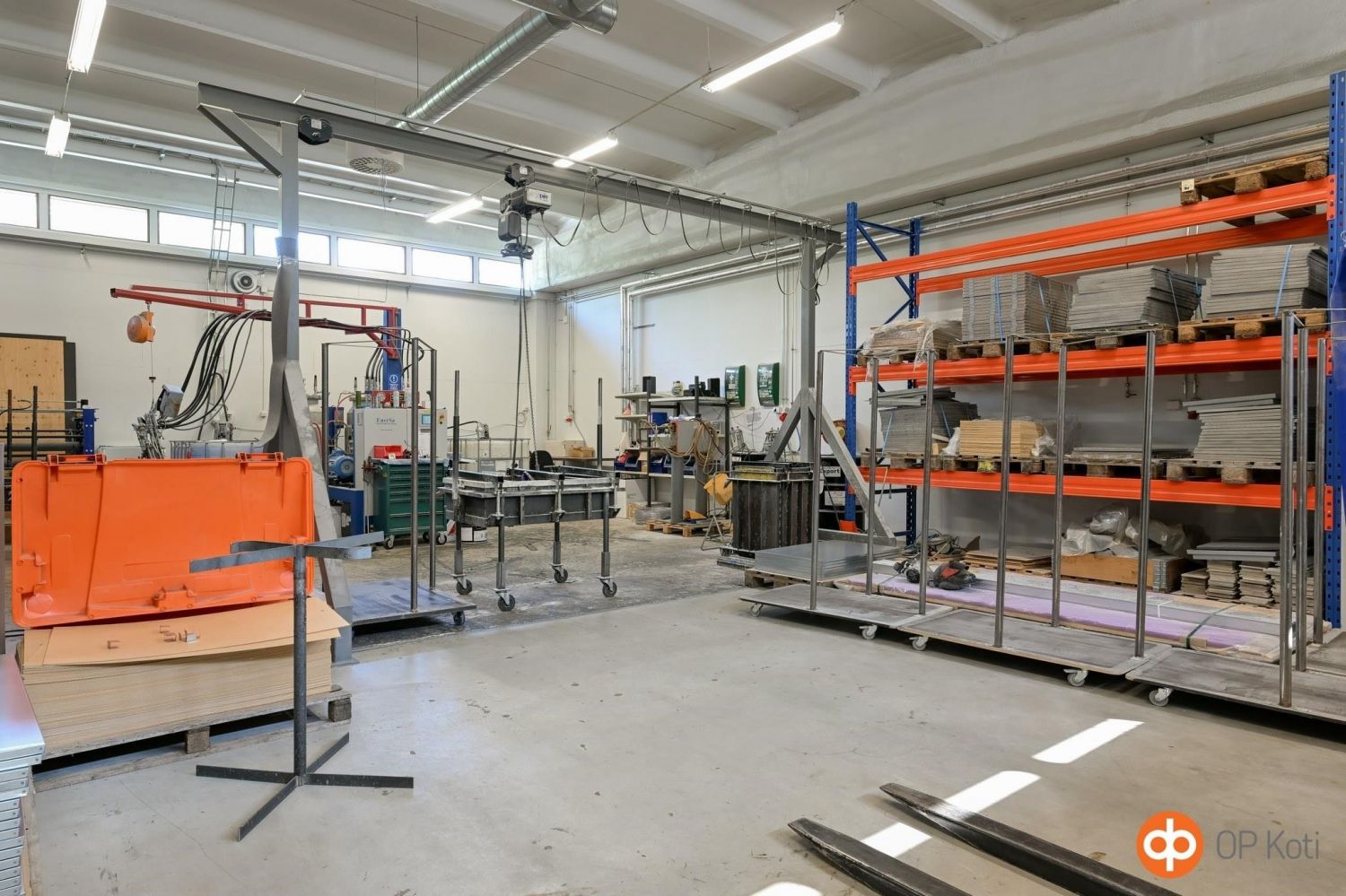 toimitilarak. työtilaa