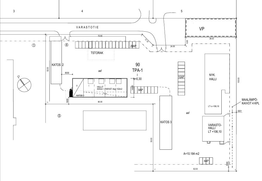 Kiinteistön asemakaava
