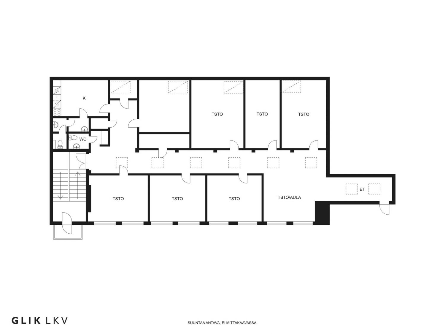 selkeä pohjaratkaisu