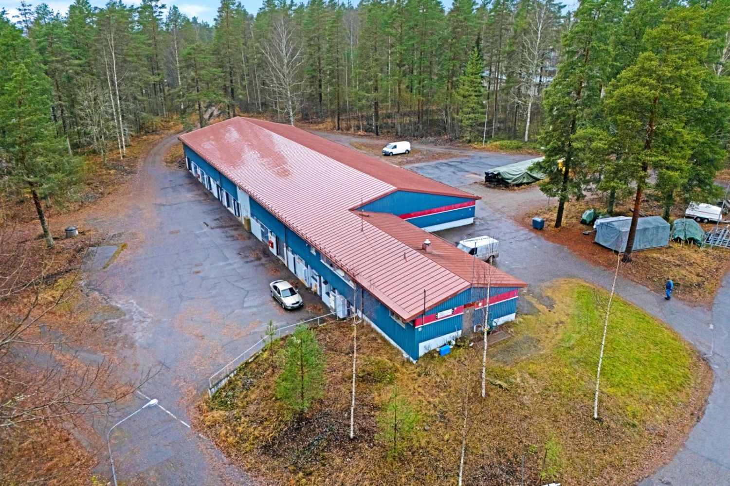 Vuokrahallikiinteistö Kontiolahdessa