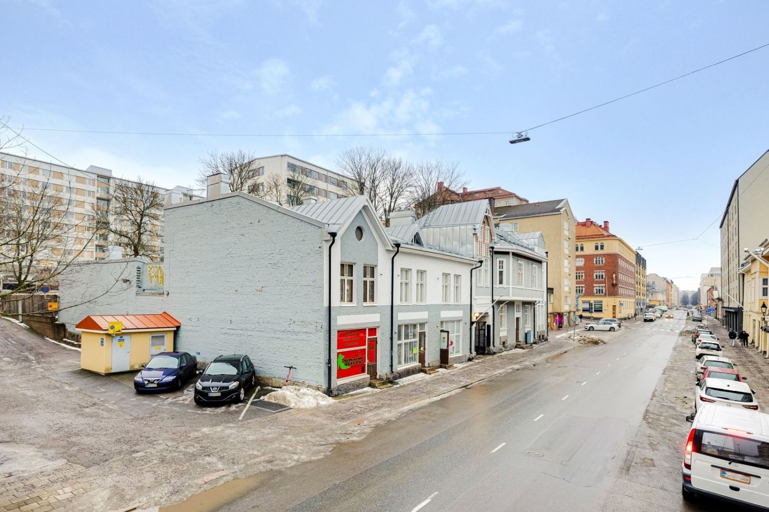 Pieni liiketila keskeisellä sijainnilla