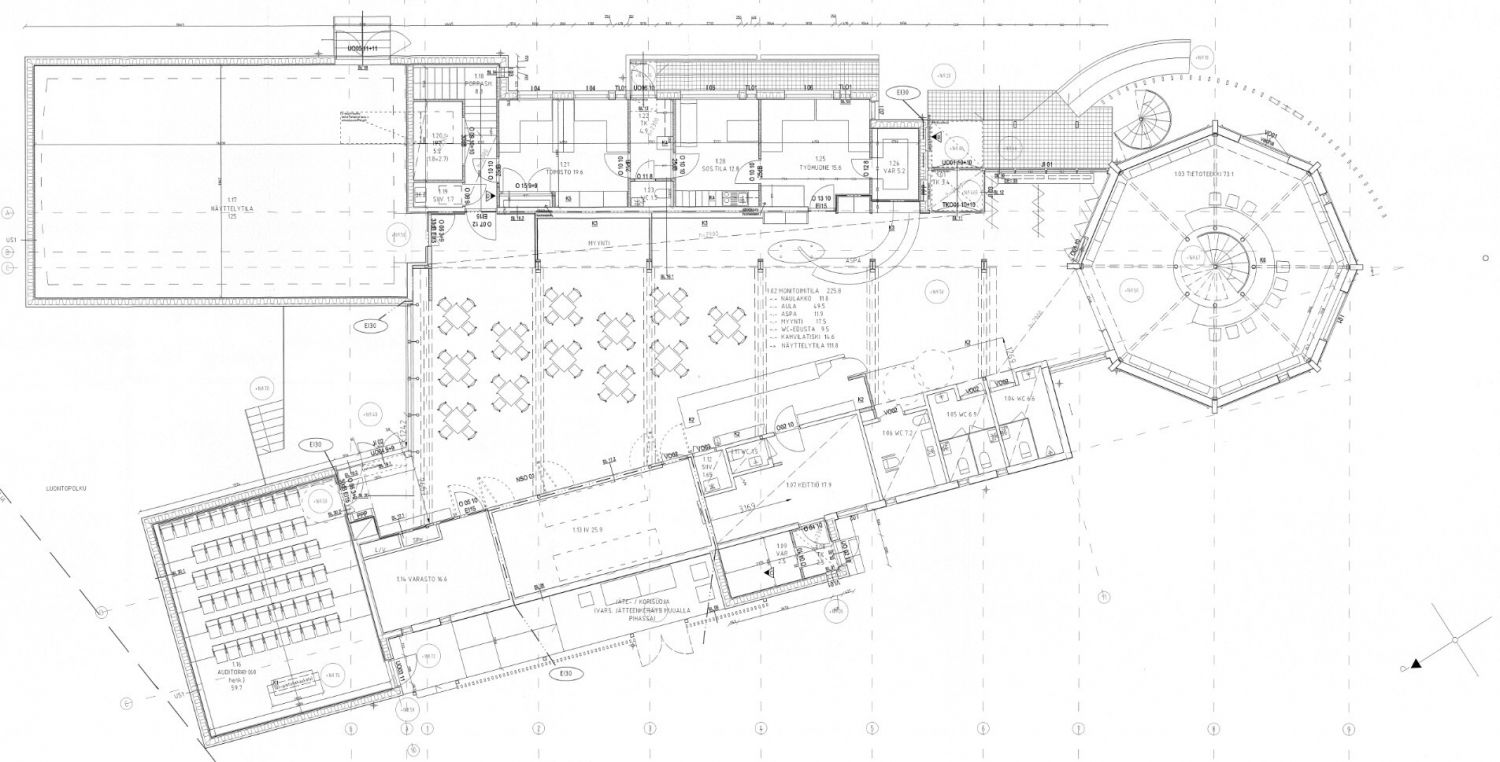 Luontokeskus pohjakuva