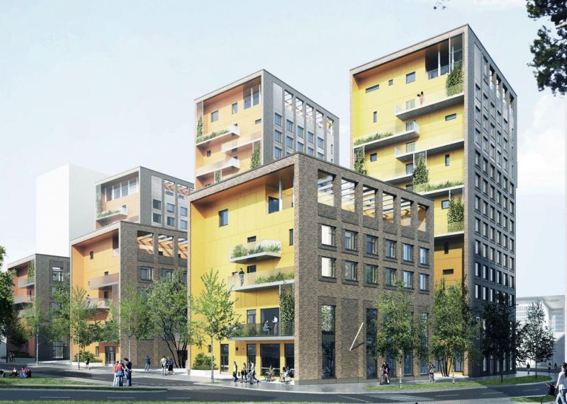 Uusi 442 m² ravintolatila hyvällä paikalla Keski-Pasilassa