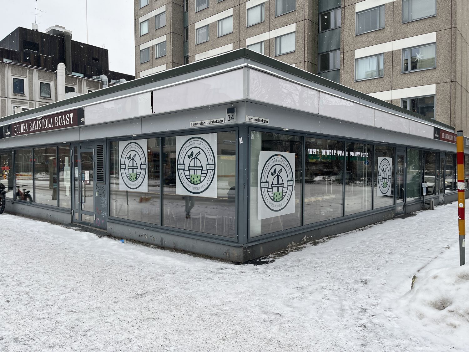 Nyt vapautumassa kompakti ja näkyvä liiketila Tammelasta! Isot näyteikkunat avautuvat kahteen suuntaan.