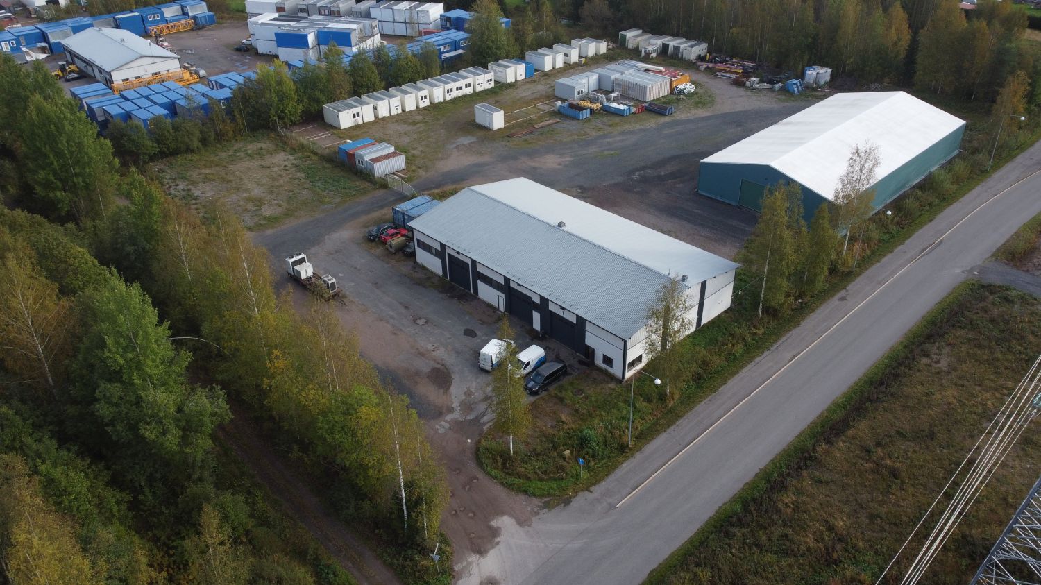 Vuokrattavana 1000 m² pressuhalli