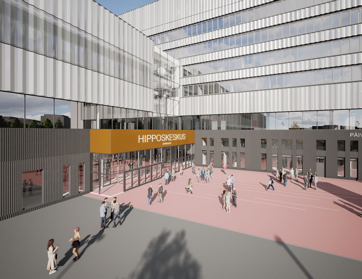 Hippokselle rakentumassa olevan Osaamiskeskuksen toimitilat valmistuvat vuonna 2027