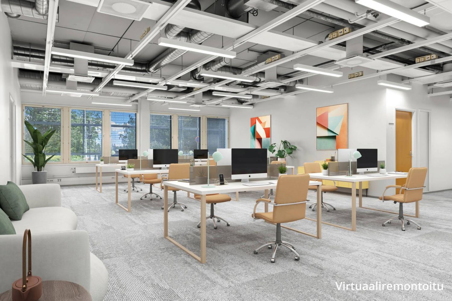 Virtuaalistailattu kuva