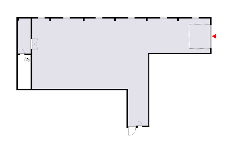 Vuokrataan n.5m korkea 354m2 varastotila B-talosta. Tilassa on mantason nosto-ovi, toimisto, pukuhuone, keittiö ja wc. N...