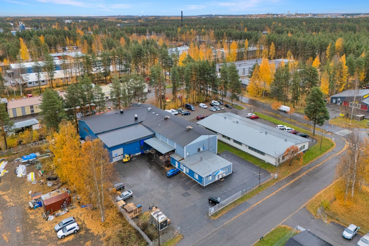 Tuotanto- ja toimistotilaa Käpykankaalla