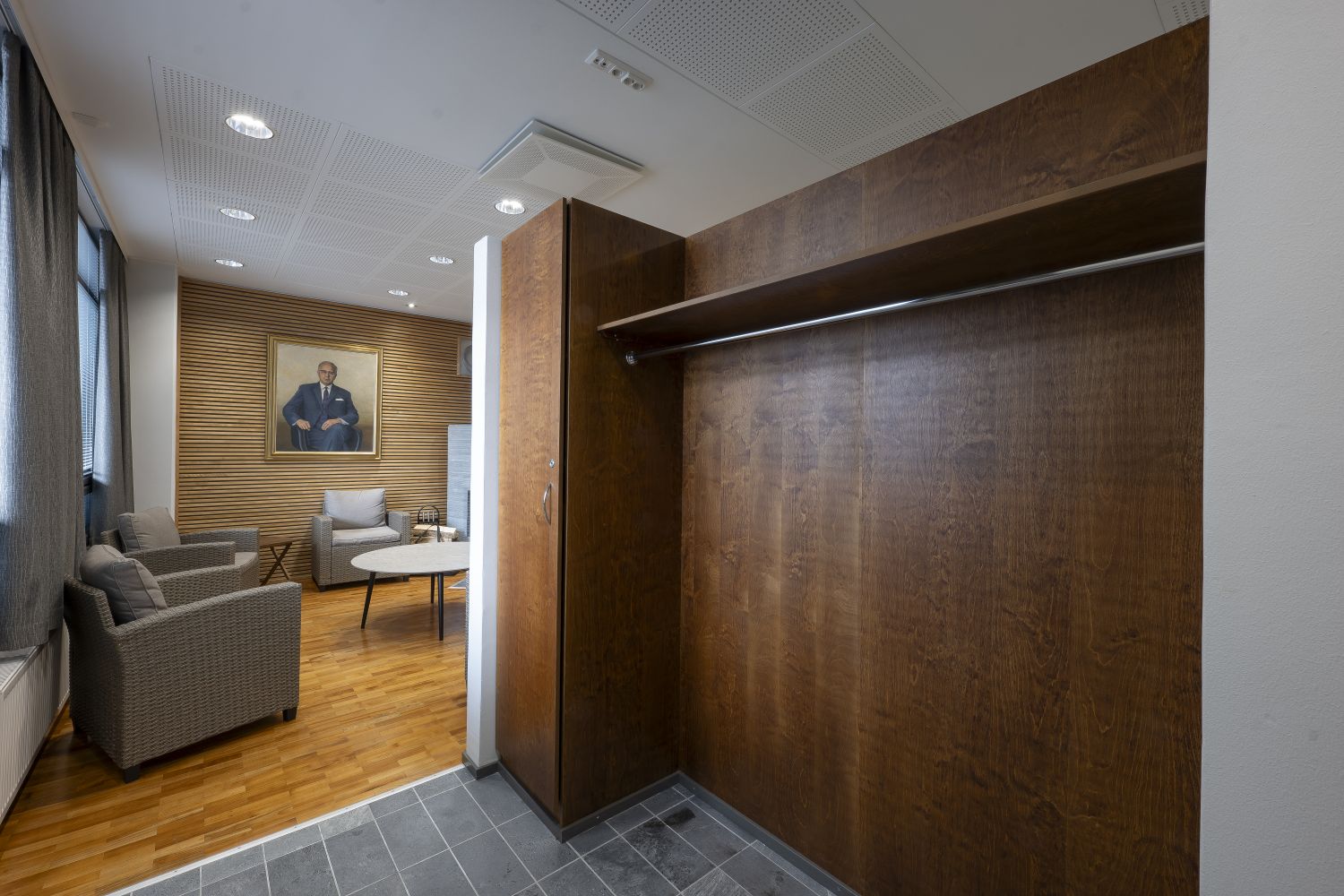 Saunatilat on tyylikkäät 