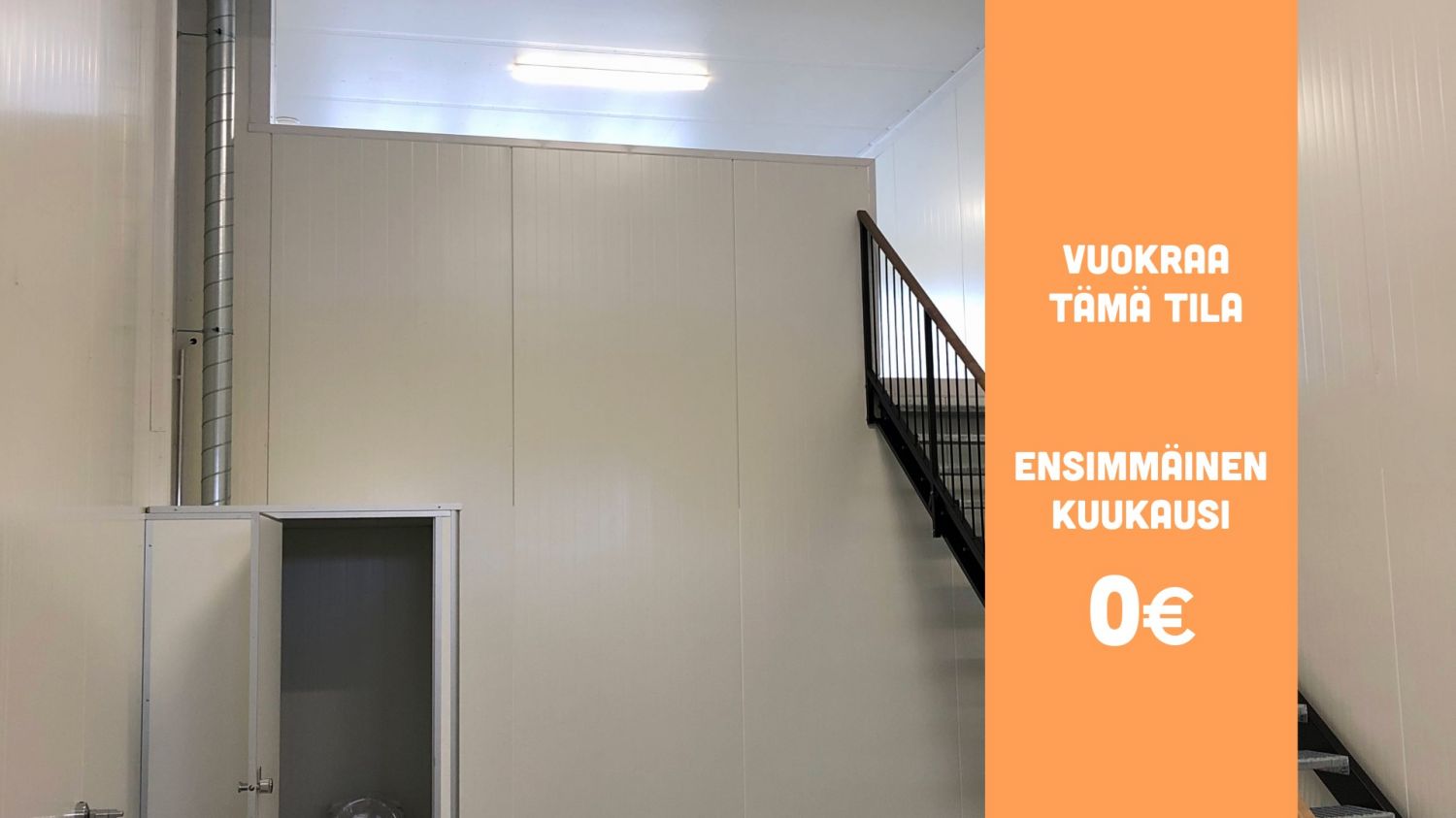 Mäkelän Talliosakkeelta monikäyttöinen varasto, autotalli, harraste-, toimitila 5. Tilassa jo valmiina parvi sekä wc....