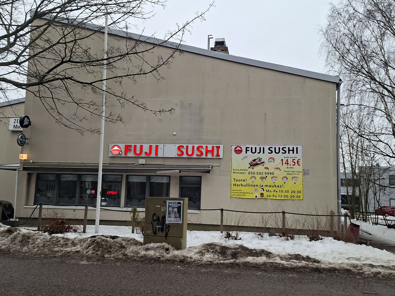 Tuotanto- / varastotila Lauttasaaressa. 
