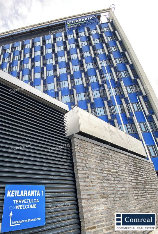 Toimistotilaa Keilaniemen paraatipaikalta Keilaranta 1 kiinteistöstä. 