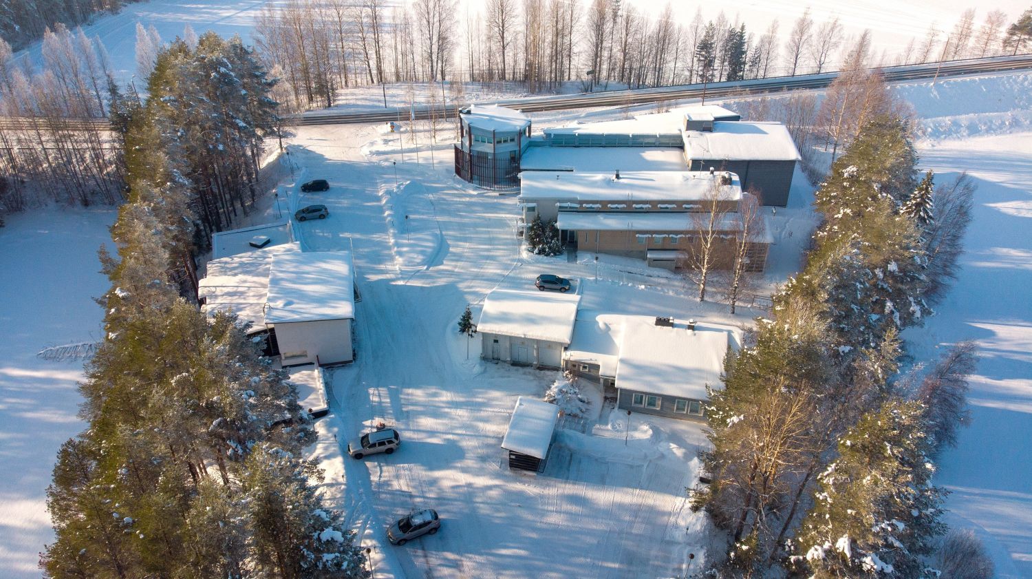 Rakennukset ilmasta kuvattuna