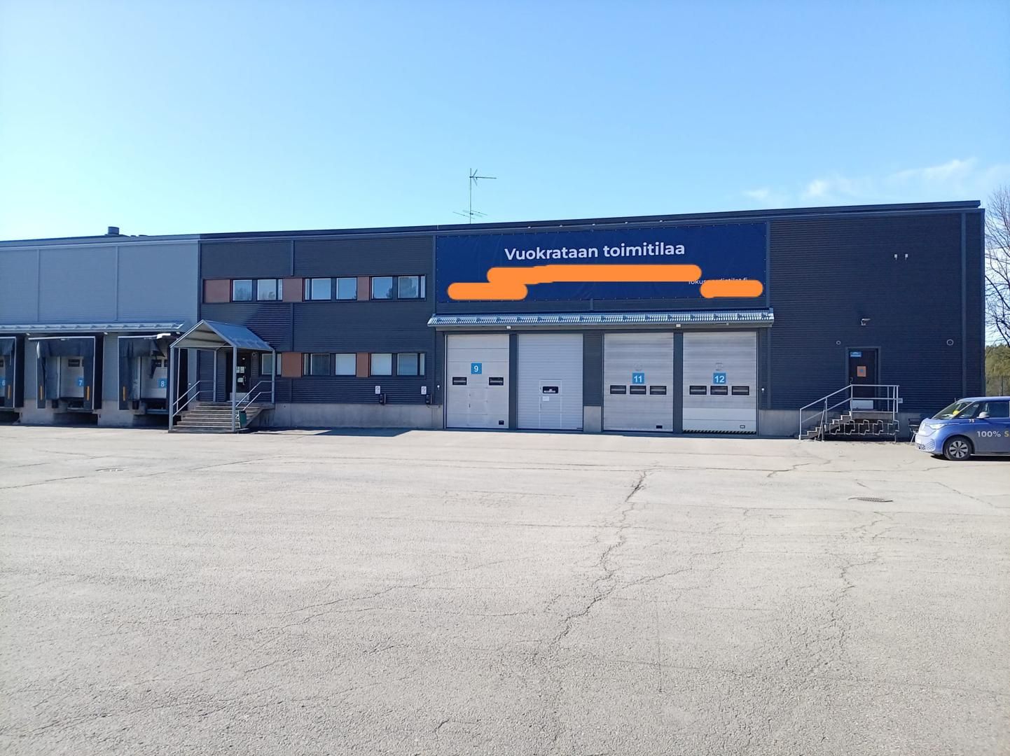 Hallitilaa Sarankulmassa 6600m2
