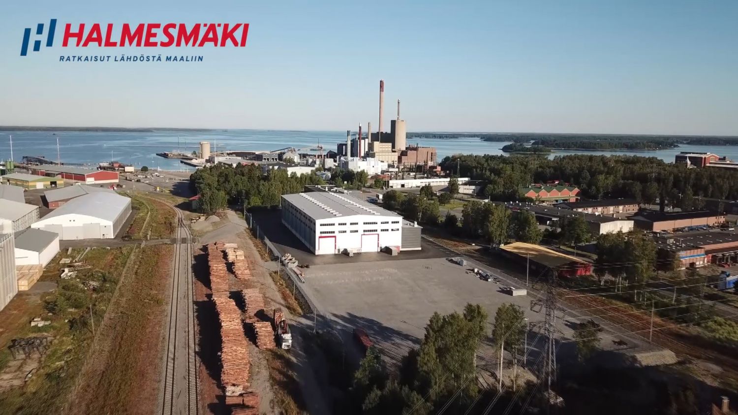 Uutta raskasta teollisuustilaa Vaasan sataman välittömässä läheisyydessä