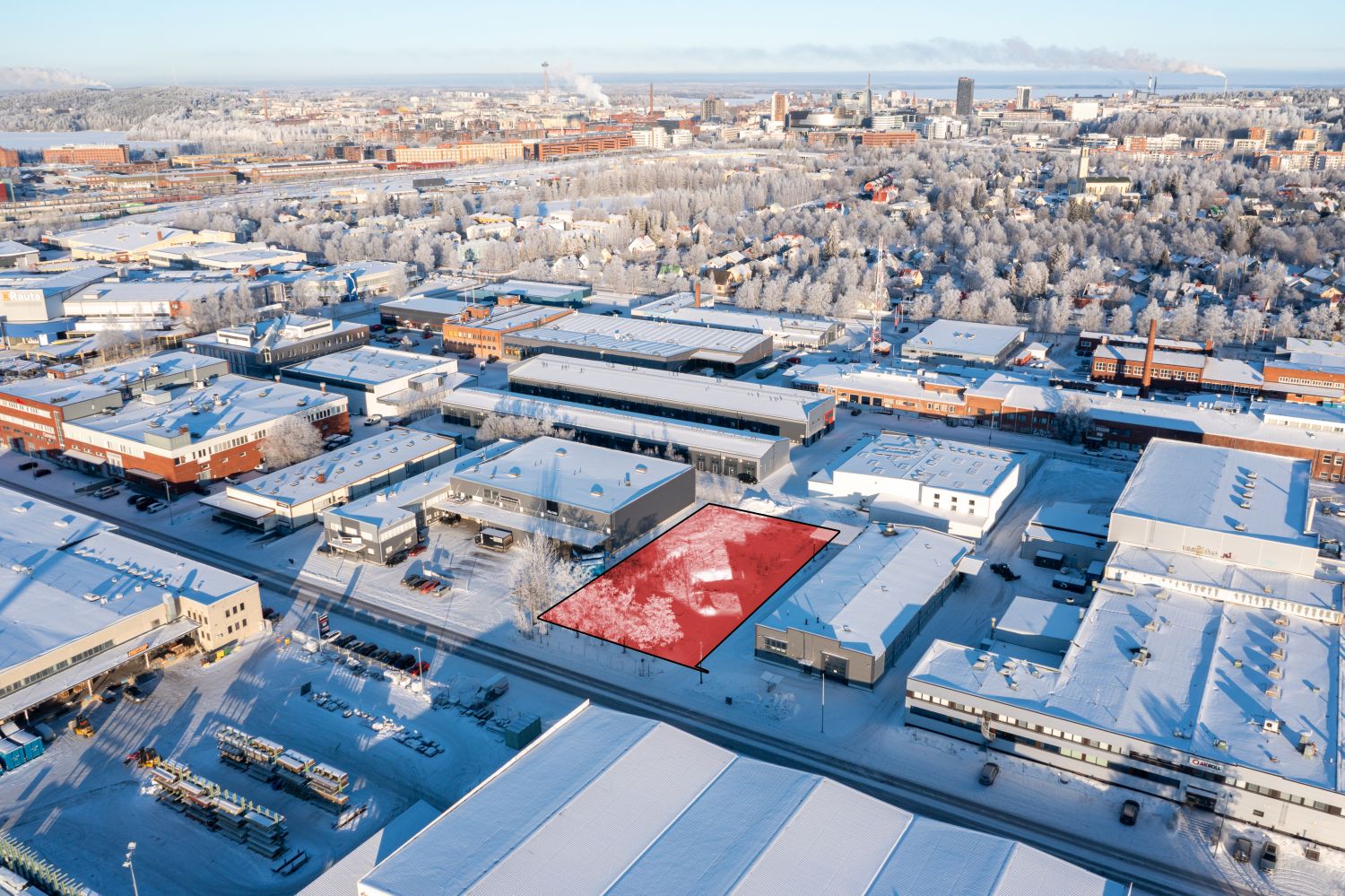 Myydään tai vuokrataan rakentamaton 2152 m2 tontti osoitteessa Kuoppamäentie 5, Tampere. Tontti sijaitsee Nekalan ytimes...