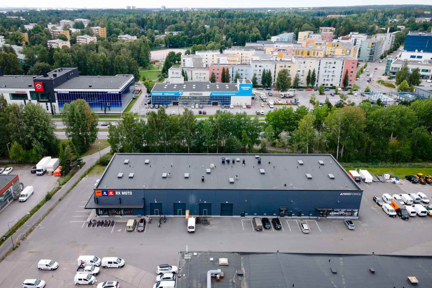 Vuokrattava liiketila Helsinki Konala