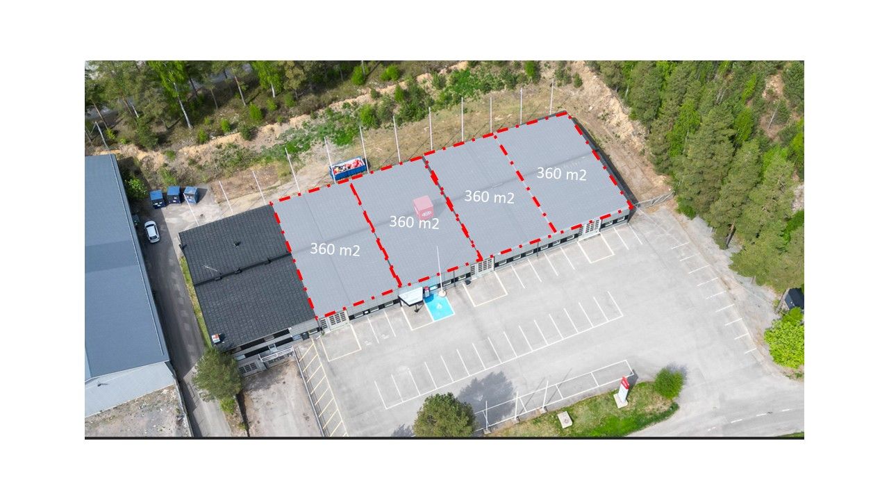 360 m2 tilat - yksi tai vaikka kaikki!