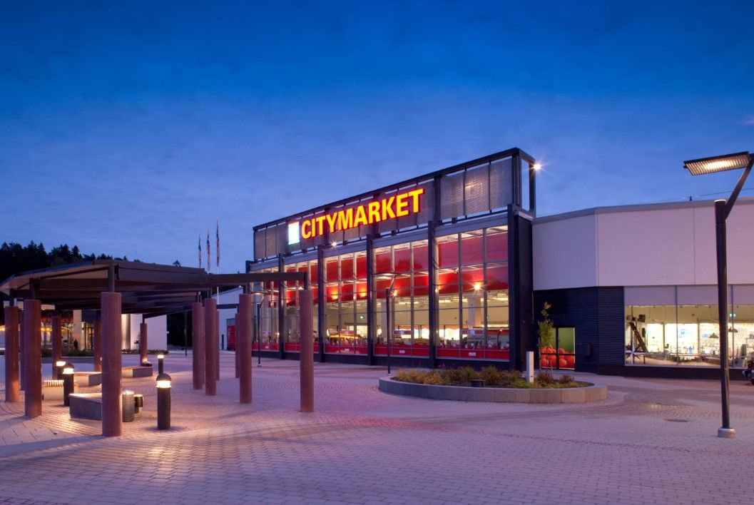 Vuokrattavana 257 m² liiketila K‑Citymarket Kirkkonummessa