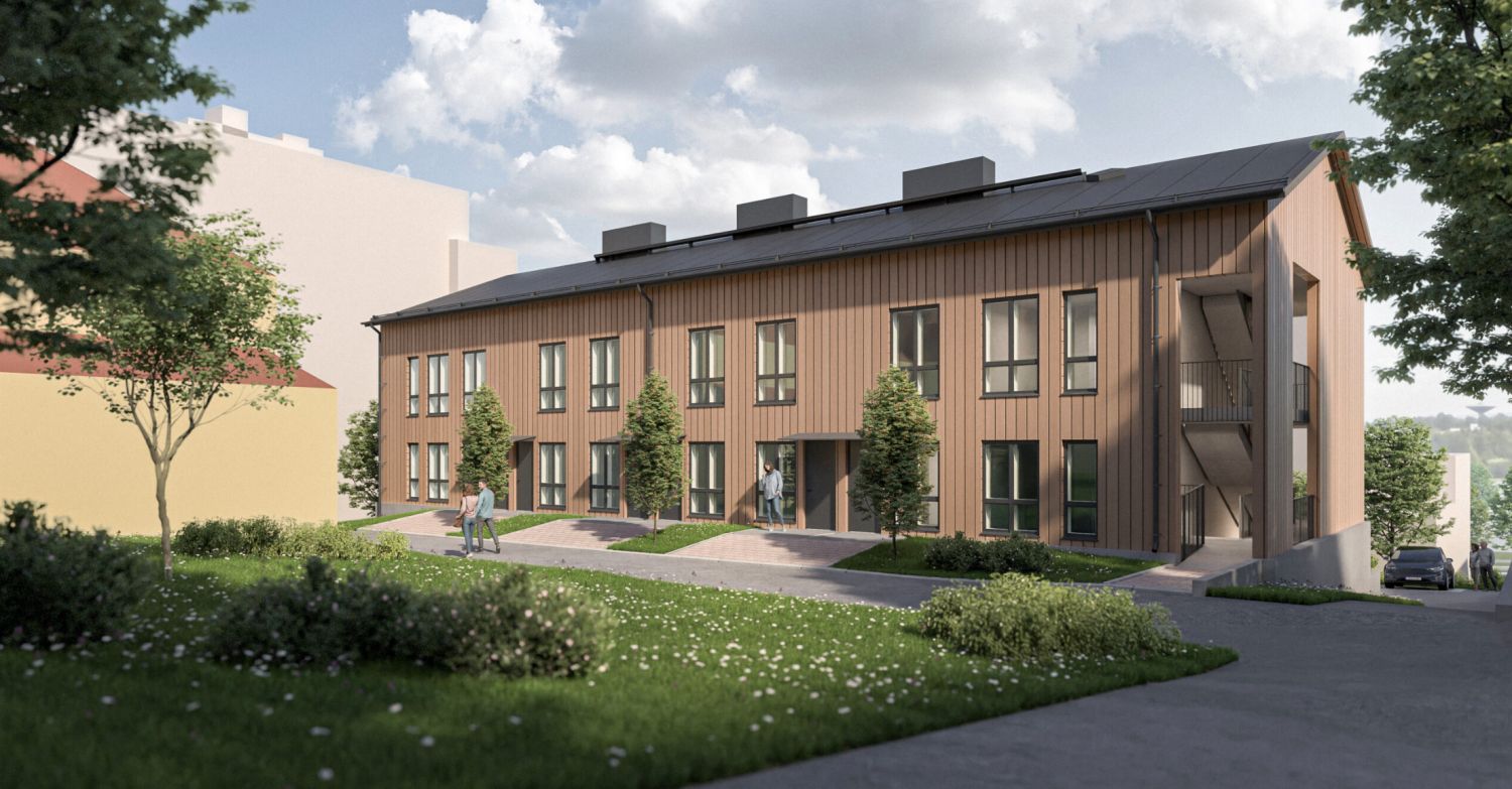 Ainutlaatuinen kokonaisuus Jyväskylässä! 2025 valmistunut 32 huoneiston rakennus pitkäaikaisella vuokrasopimuksella sekä...
