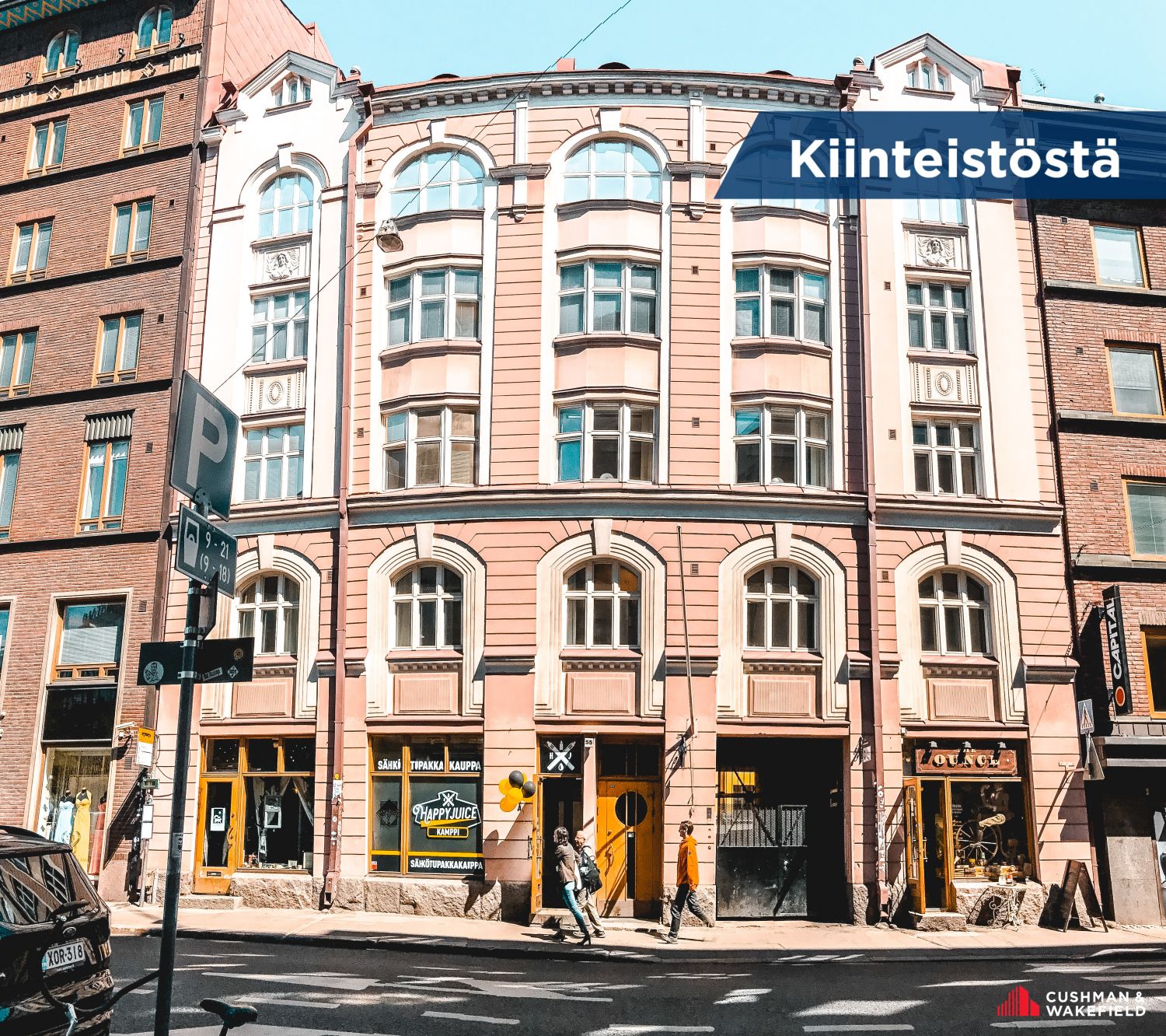 Vuokrattavana 2. kerroksen toimistotila arvokkaassa kiinteistössä Kampintorin laidalla. Tilassa on wc-tila, jossa myös s...