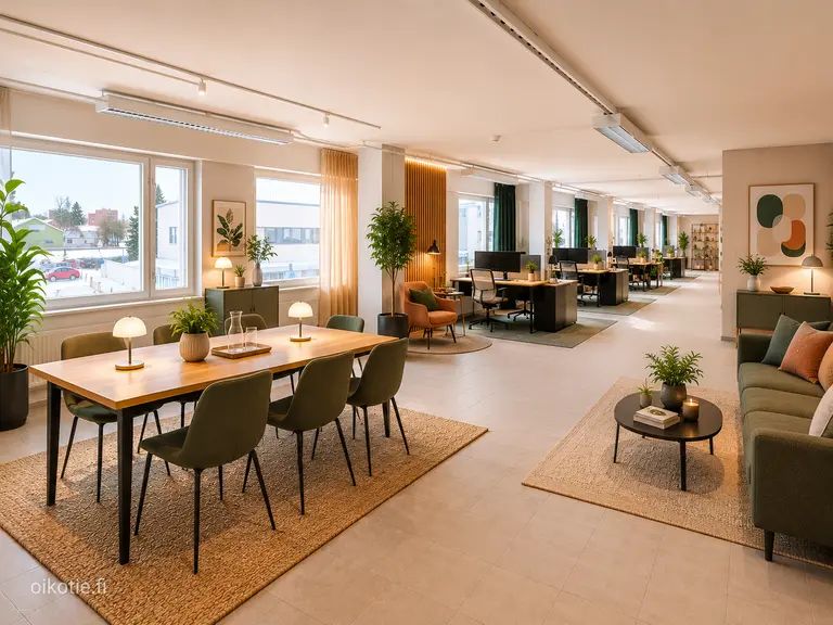 Tämä voi olla todellinen löytö! 430 m2, toimitila, Lapuan keskustassa.