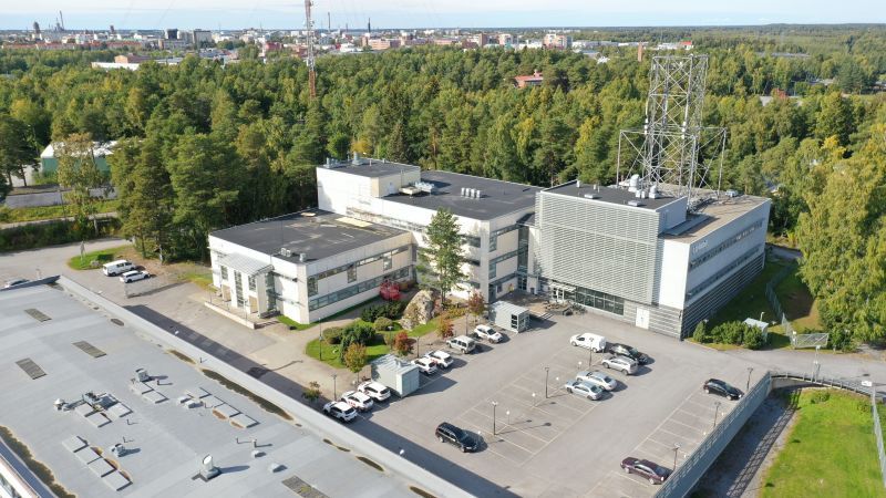Ilmakuva toimistotalosta