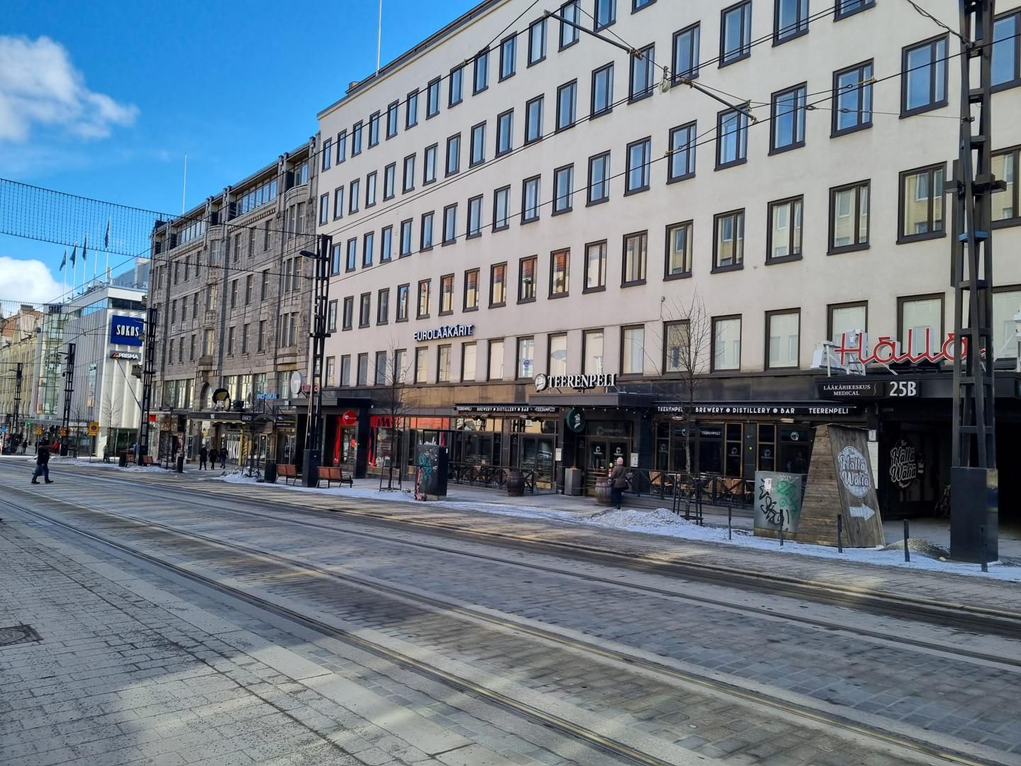 Toimisto Hämeenkadulla 96 m2