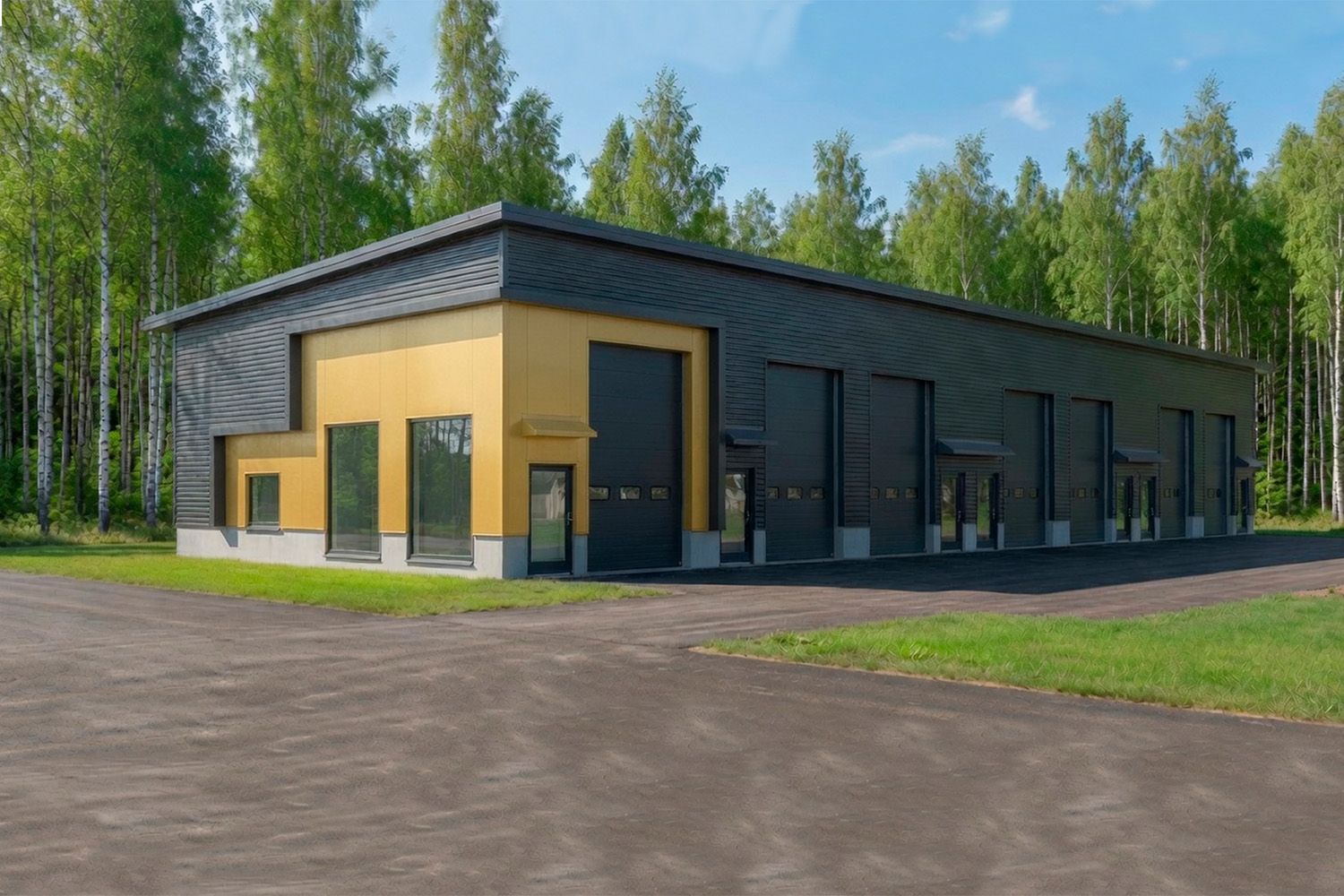 Ennakkomarkkinoinnissa teollisuurakennus Vantaa