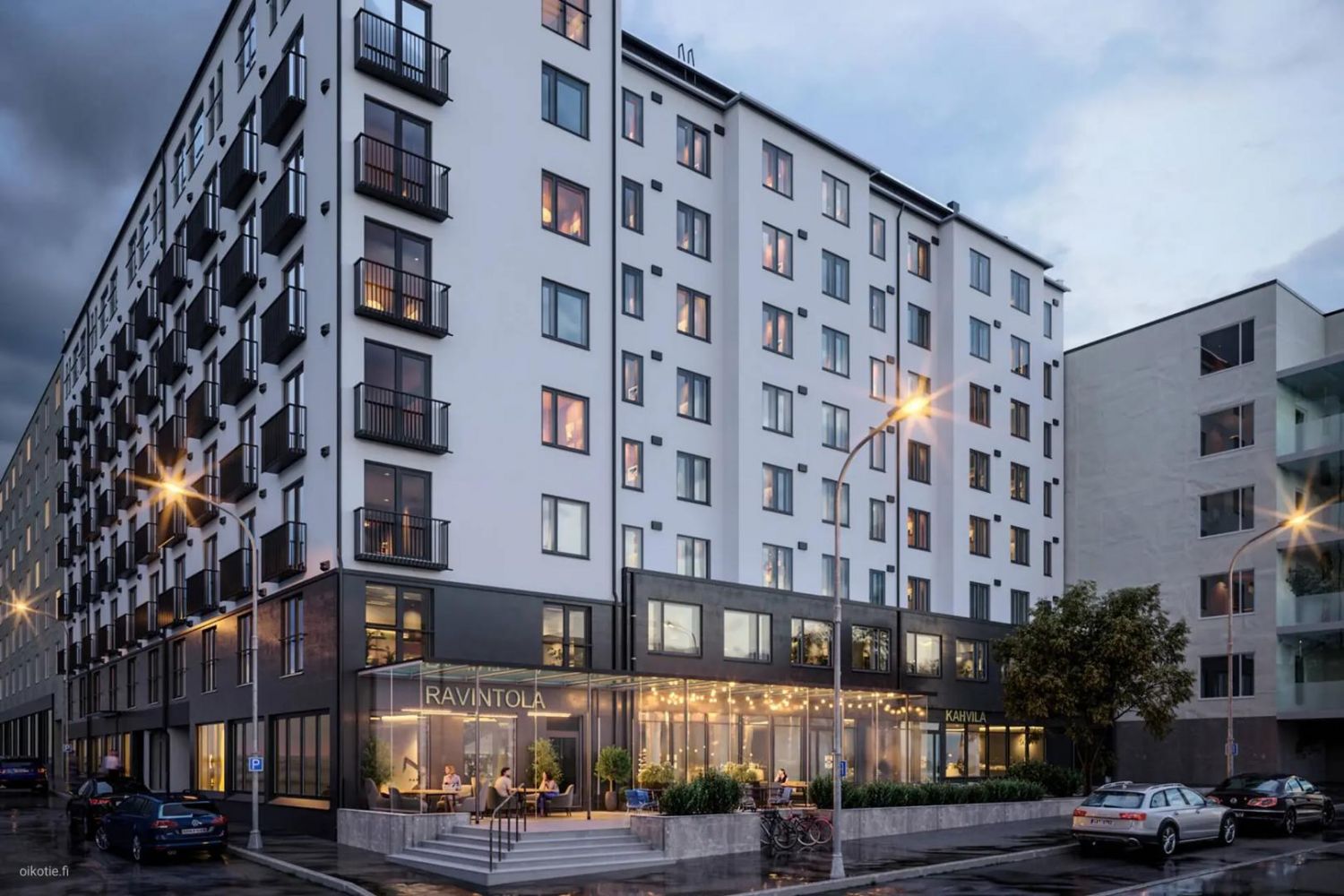 Liiketilaa keskustassa, 97,6 m2