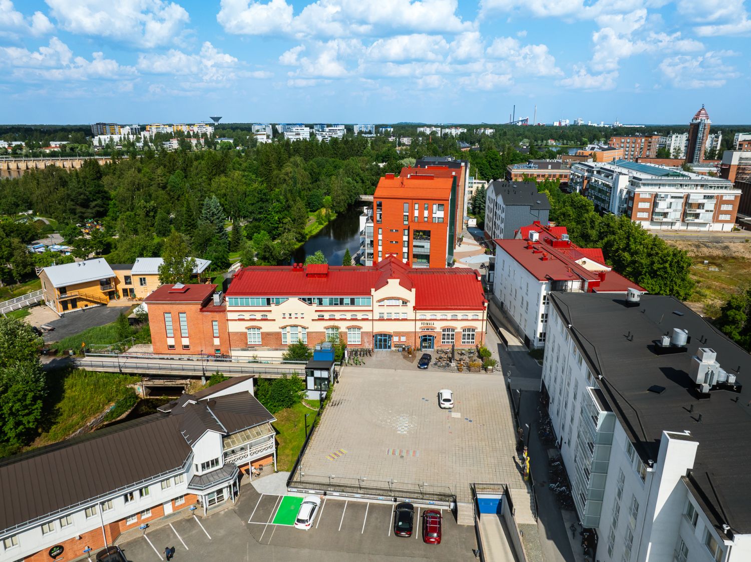 Ilmakuva läheltä