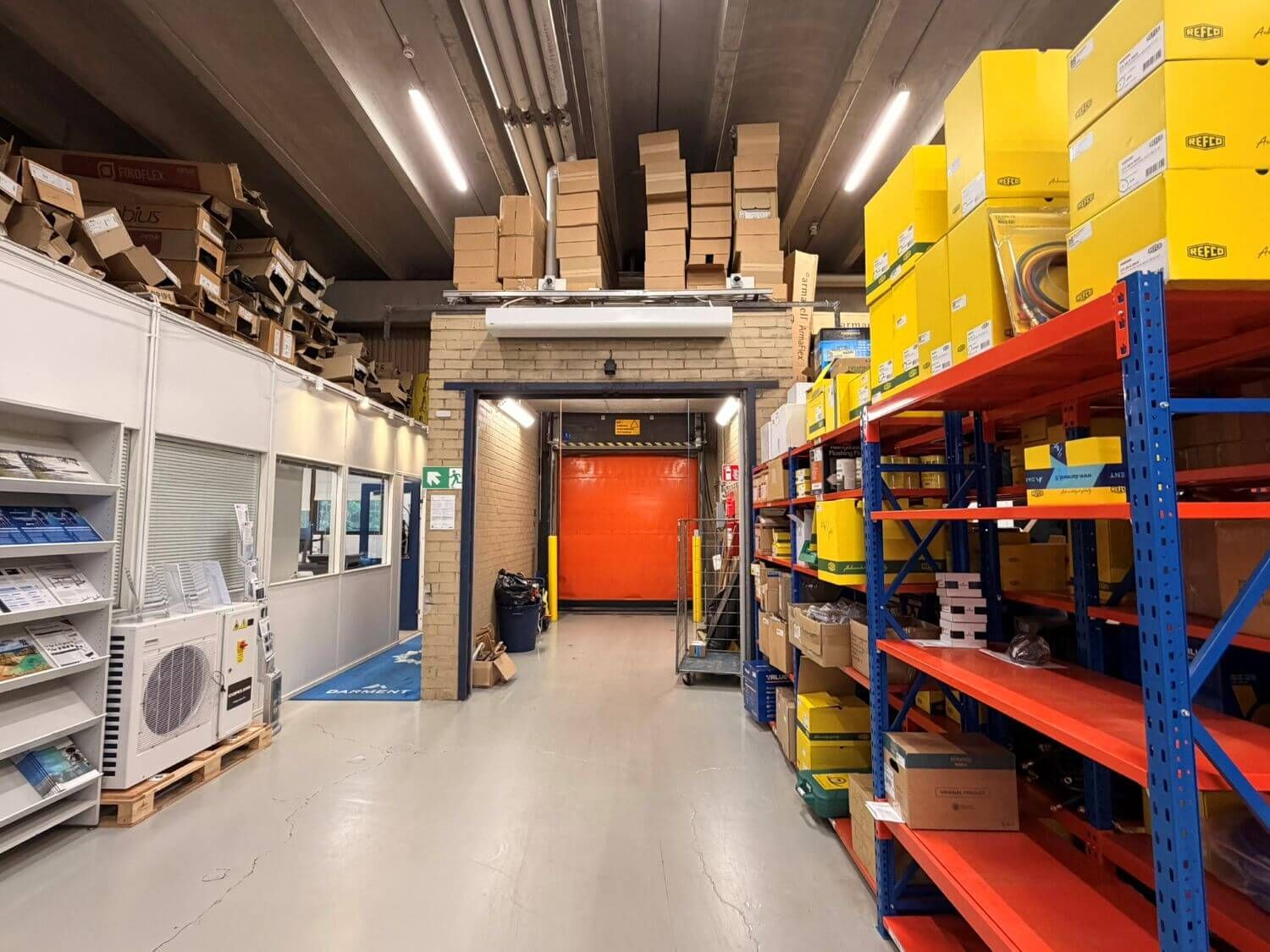 Vuokrattava varastotila Ruosilantie 18:ssa Helsingin Konalassa