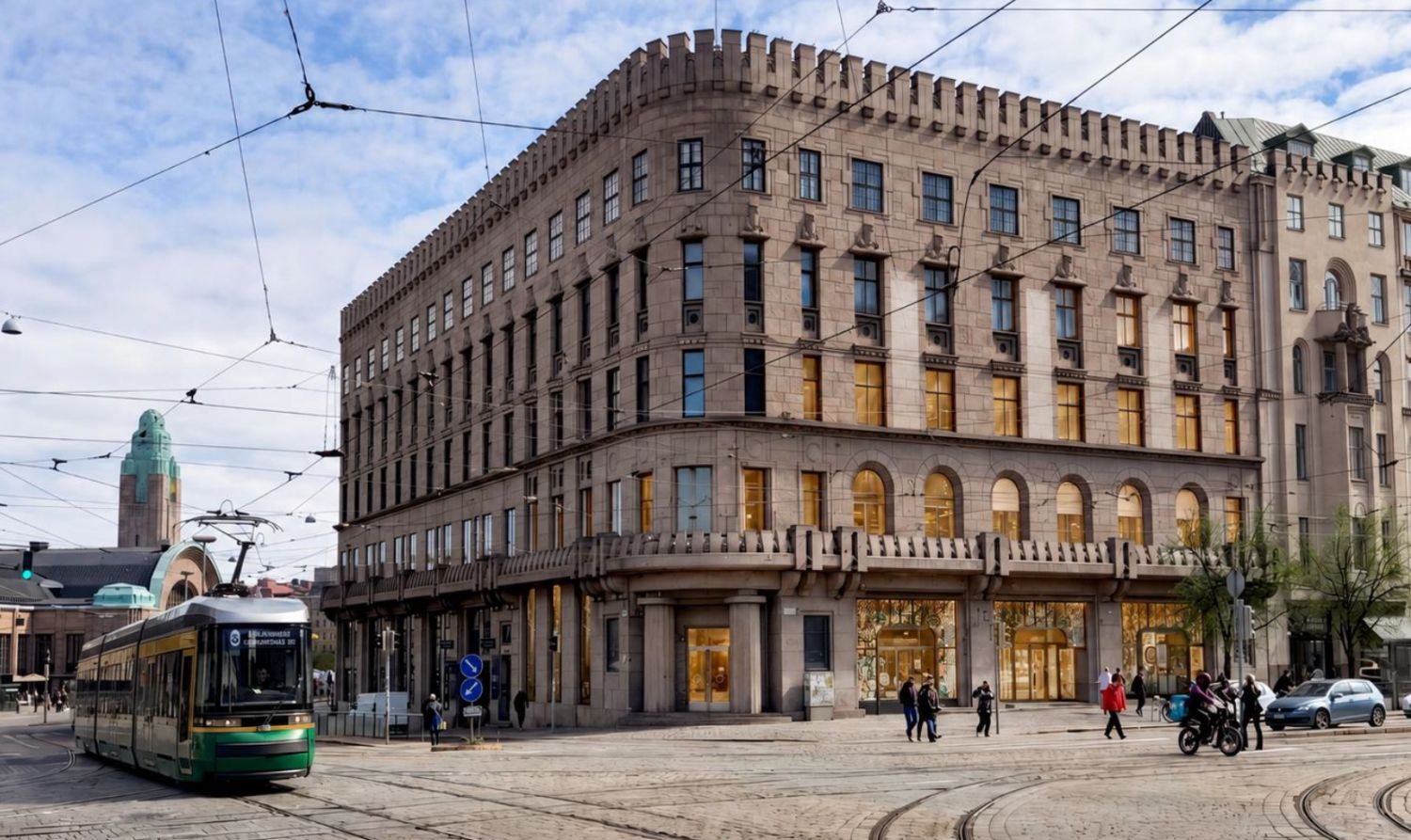 Vuokrattavana 4. kerroksen 685 m2 toimistotila historiallisessa arvokiinteistössä Helsingin ytimessä.

    Helsingin syd...