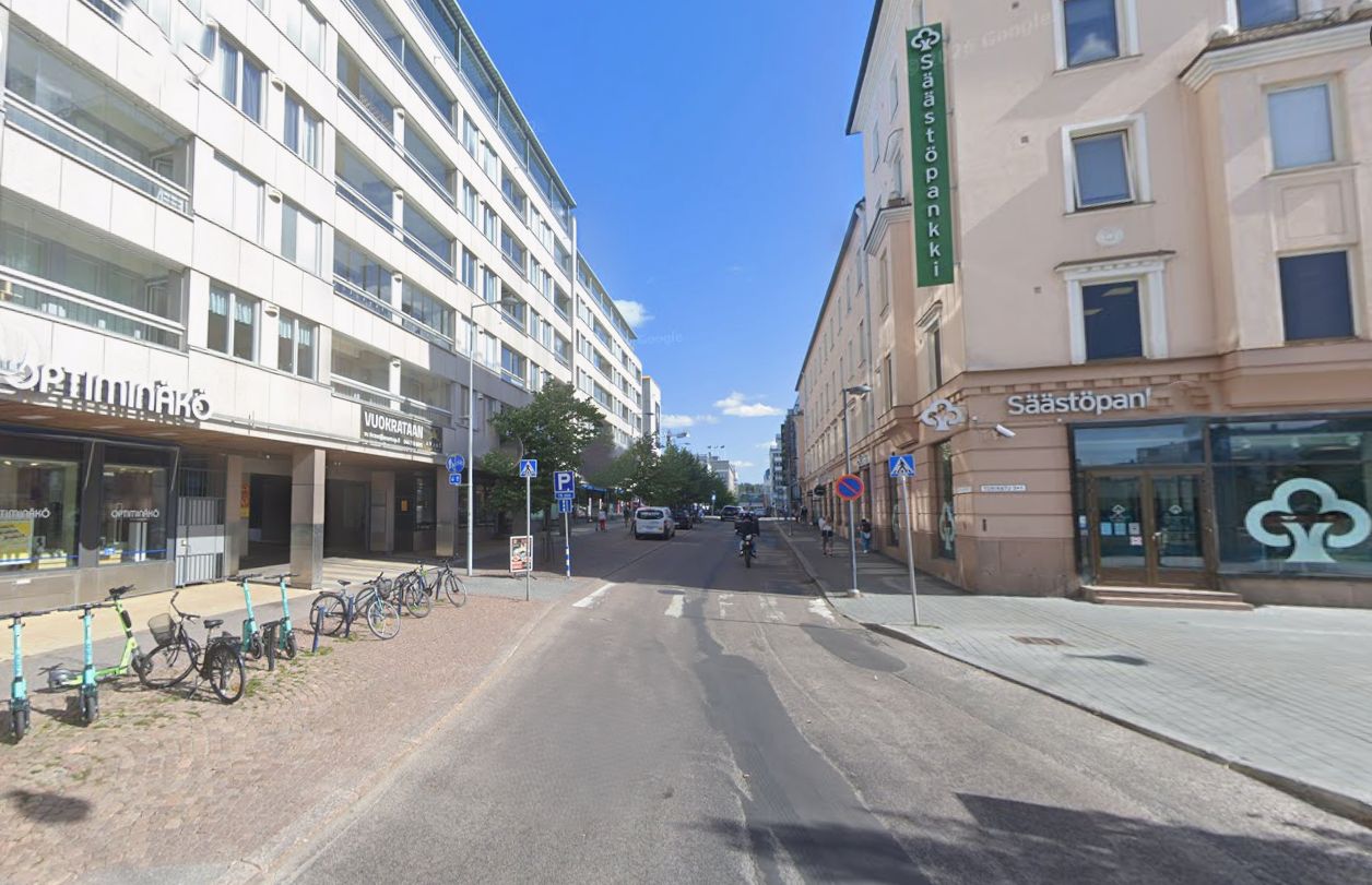 Toimitiloja Lahden keskustassa.