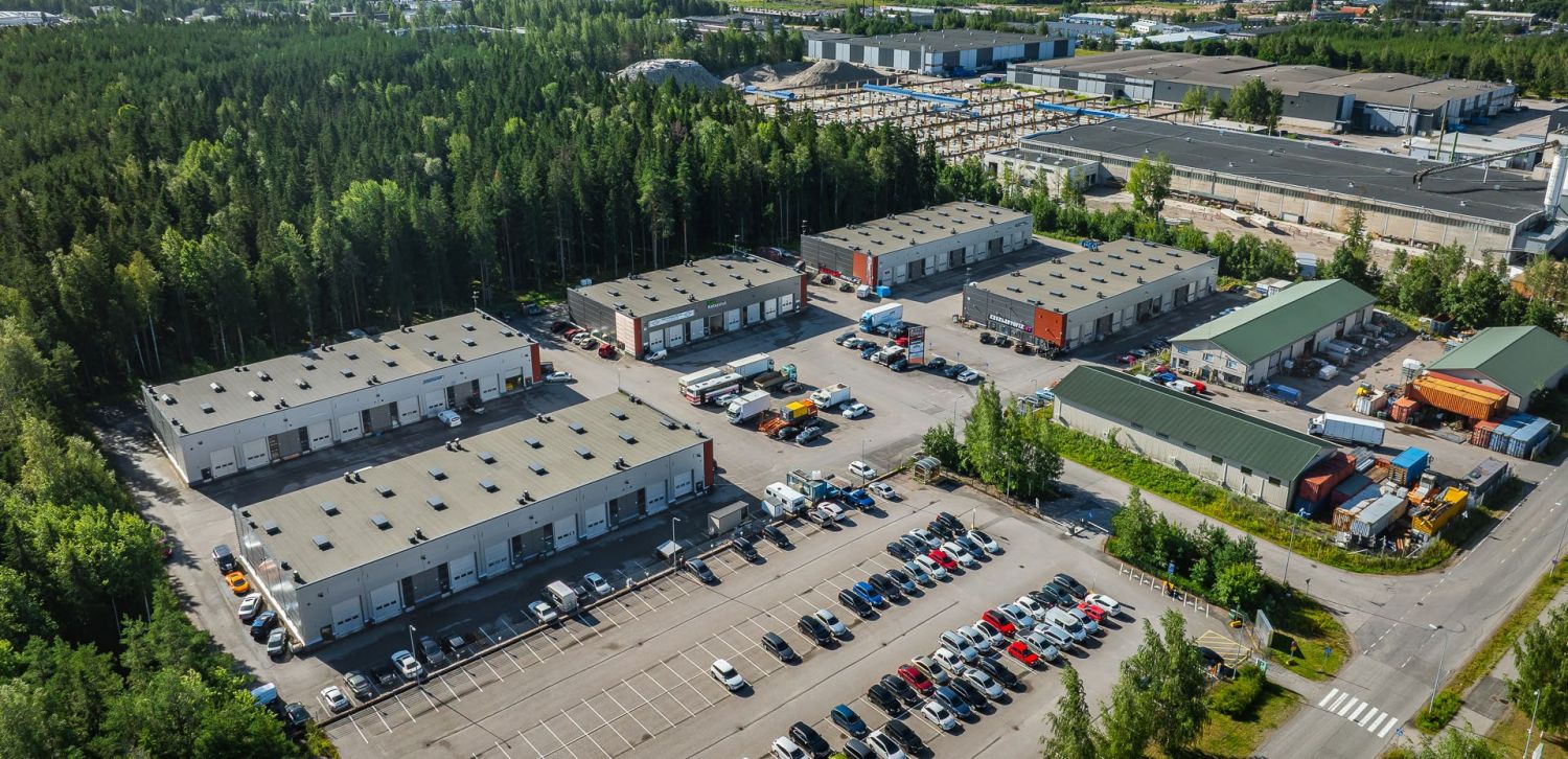 Laadukasta hallitilaa erinomaisella sijainnilla
