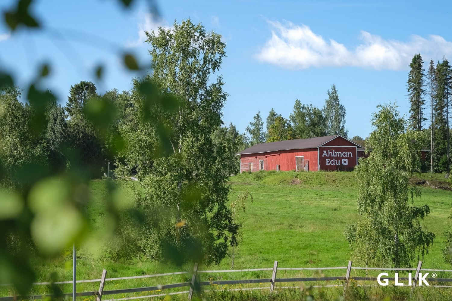 Ahlmannin peltoalueet lähellä