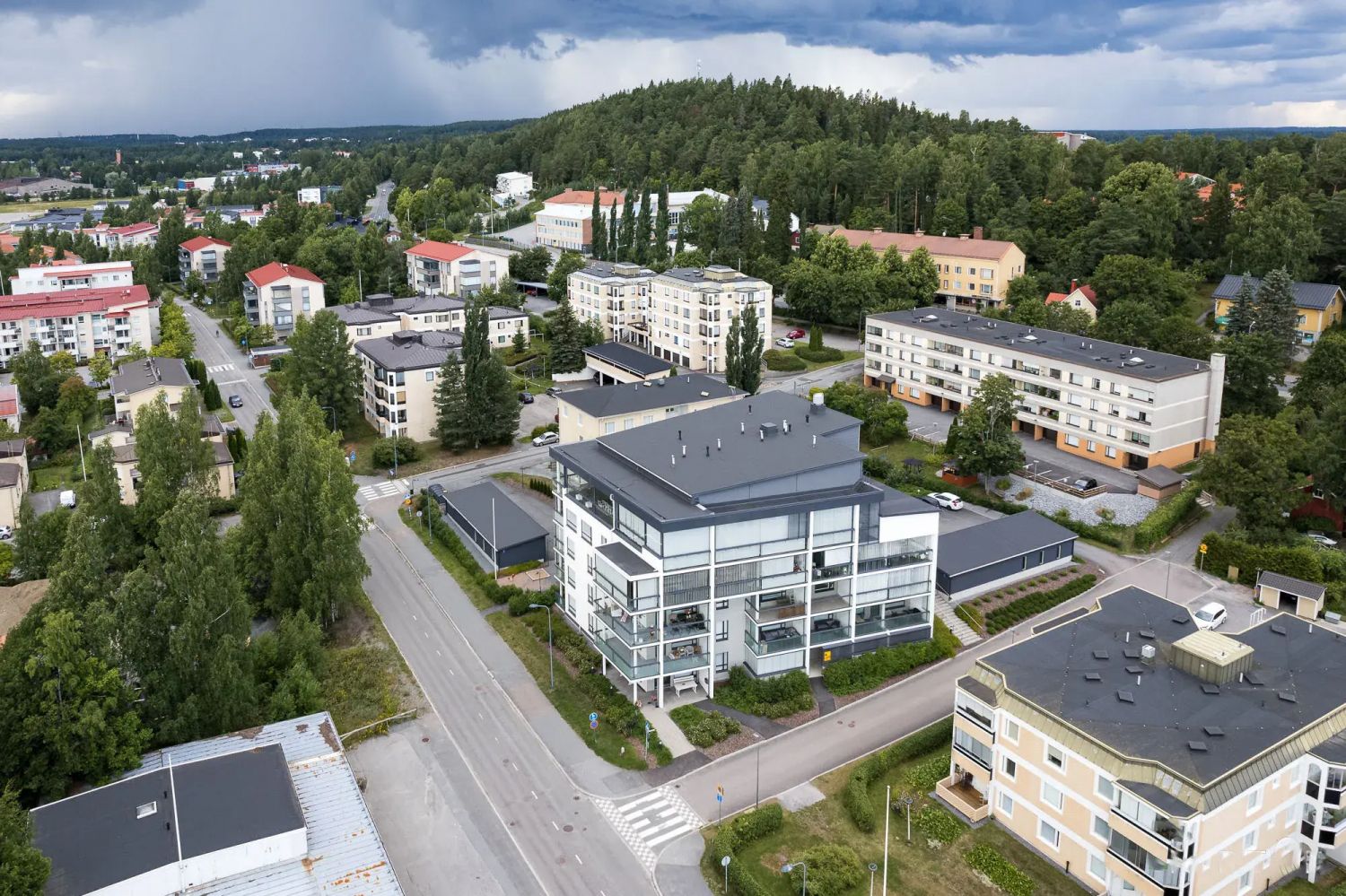 Keskeinen sijainti Kangasalla