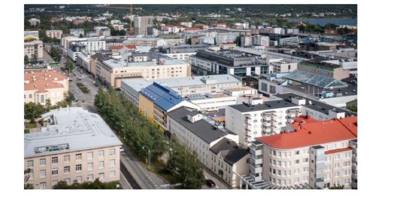 Ilmakuva Jyväskylä keskusta