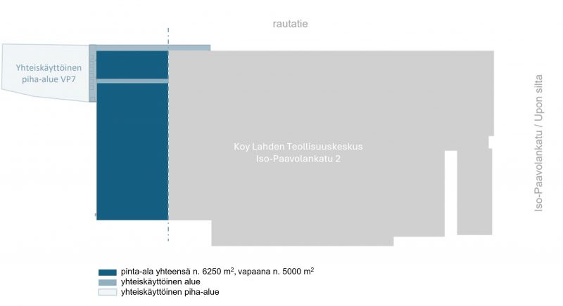 Tuotanto- ja varastotila 5000 m2,  Koy Lahden Teollisuuskeskus
