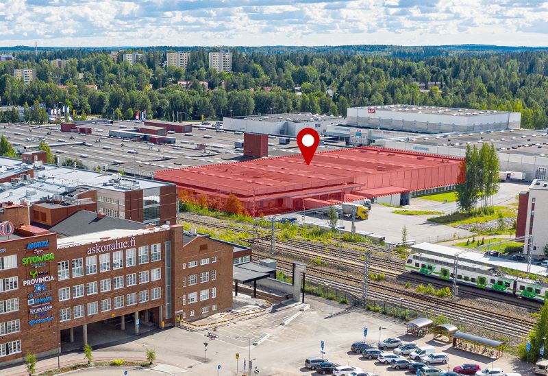 Askonalue, Koy Lahden Teollisuuskeskus 5000 m2