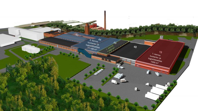 Finlaysonalue, aluekuva