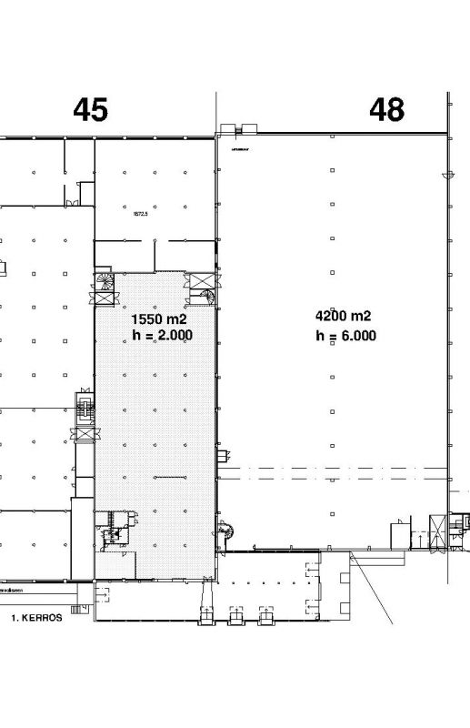 Logistiikkatila 1550 m2